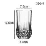 Diamond Wine Glass Tumblers