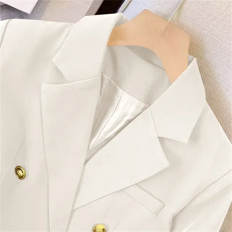 KStyle™ – Korean Slim Fit Blazer (Loose Fit, Temperament Ready, Spring/Fall Wear)