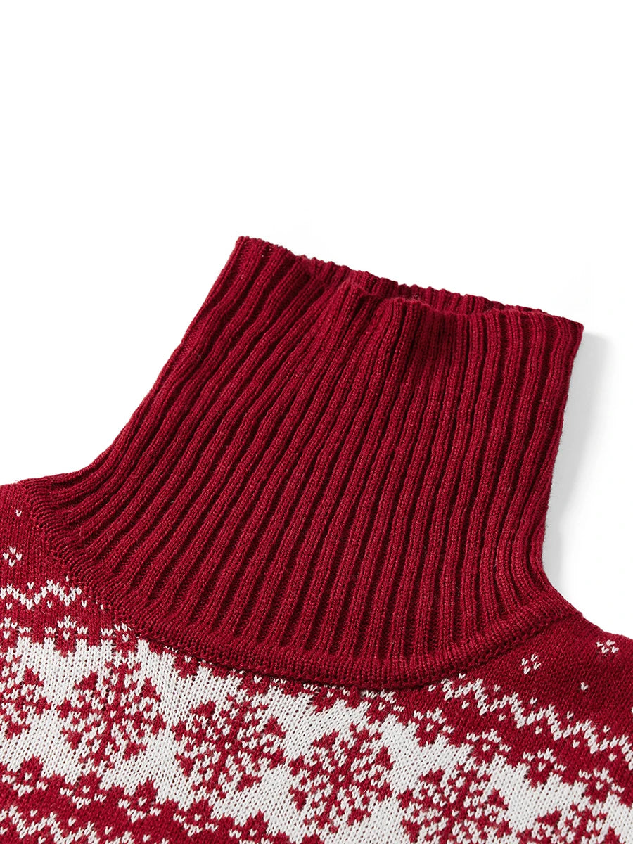 Women Christmas Print Sweater