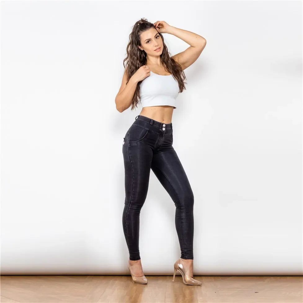 Women Butt Lift Stretch Skinny Jeans