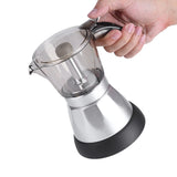 Electric Moka Coffee Maker Pot