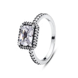 925 Sterling Silver Engagement Ring