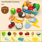 Kids Pretend Play Kitchen Food Set