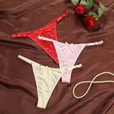 Women Adjustable Satin G-Strings