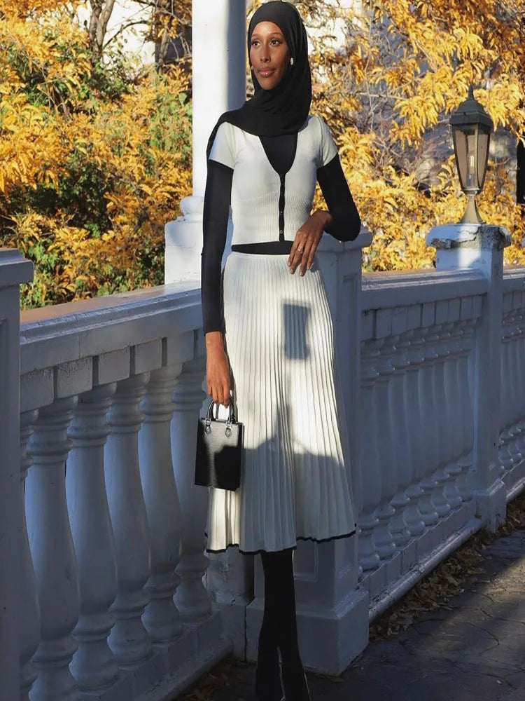 Women's 2 Piece Skirt Set