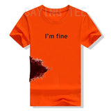 “I’m Fine” Funny Graphic T-Shirt