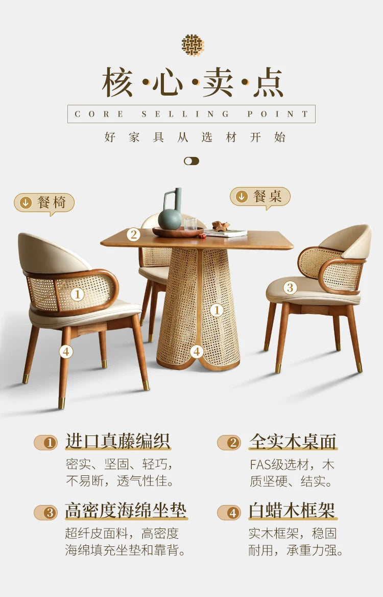 Nordic Luxury Dining Table