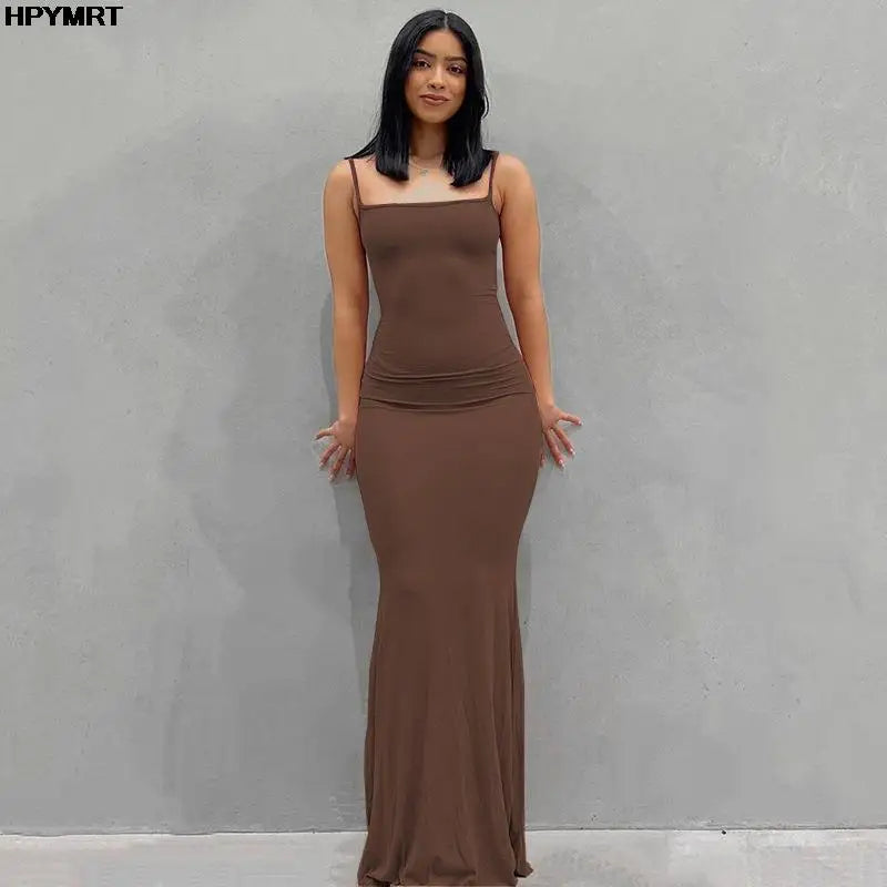 Luxe Satin Slip Maxi Dress