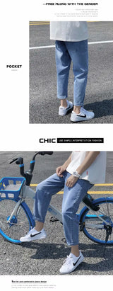Men’s Simple Straight Denim Jeans