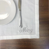 Custom Embroidered Napkins