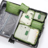 6-Piece Travel Packing Organizer Set – Suitcase Storage Bags