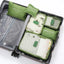 6-Piece Travel Packing Organizer Set – Suitcase Storage Bags