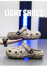 Men Summer Lightweight Garden Slippers