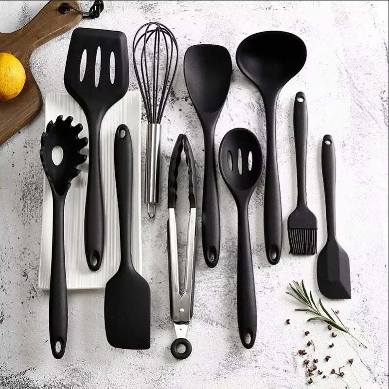 10pcs Silicone Cookware Set