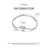 Sterling Silver Heart Bracelet