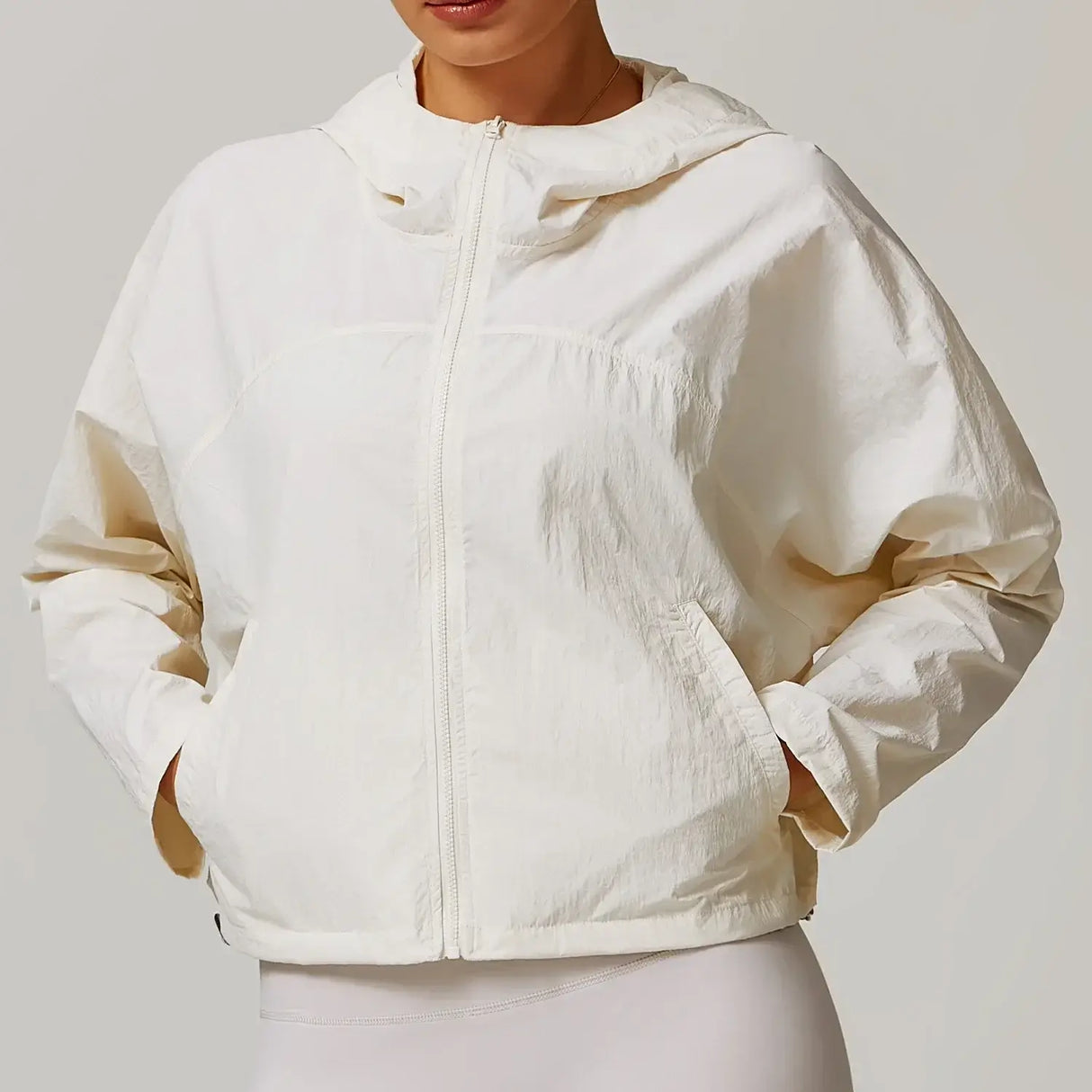 Women Windproof Quick Dry Yoga Jacket