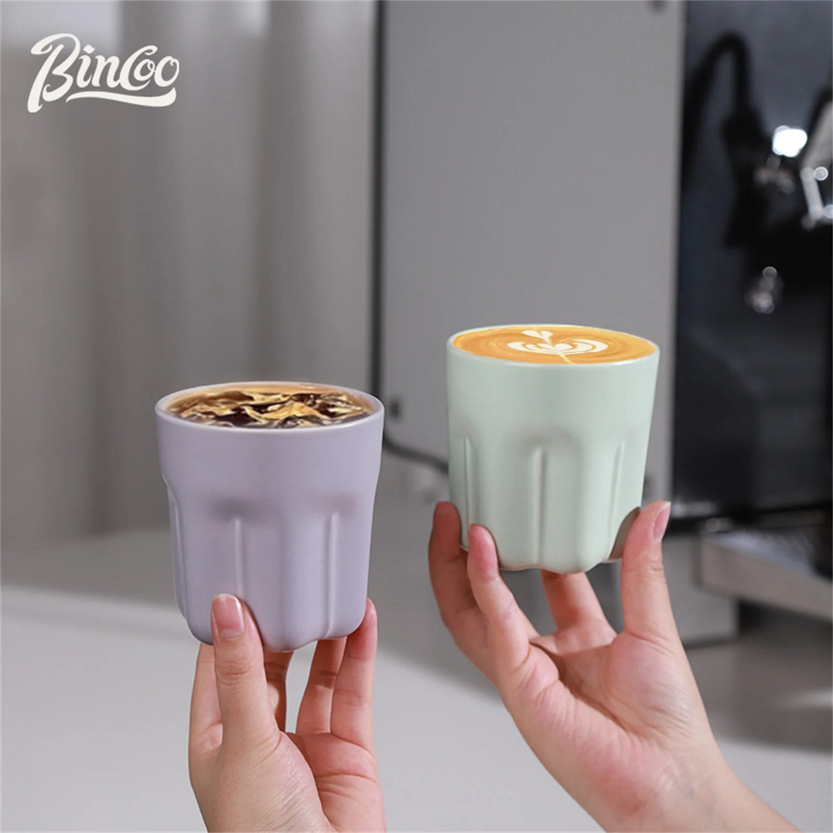 Bincoo Ceramic Coffee Mug Set (260ml)