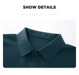 Men Ice Silk Polo Shirt