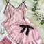 Women's Satin Pajama Set