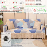 Romantic Ruffled Sofa Cover