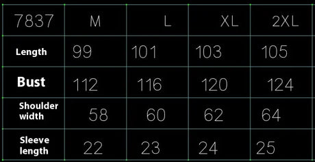 Size chart for Striped T-Shirt Maternity Dress showing measurements for M, L, XL, and 2XL sizes.