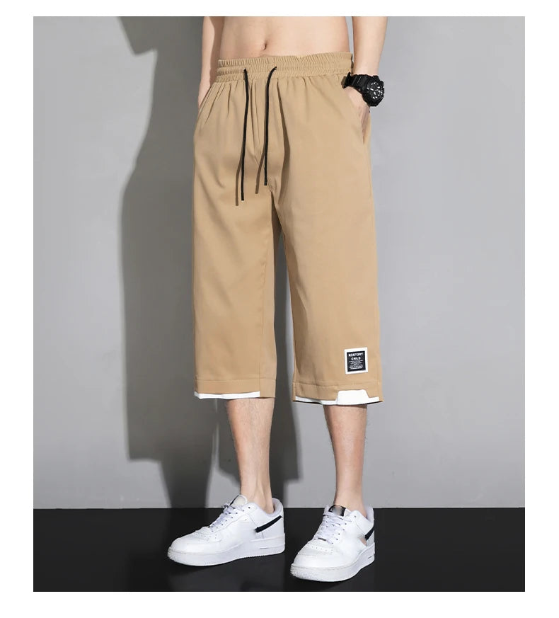 Plus Size Men's Loose Cargo Shorts – Summer Trendy