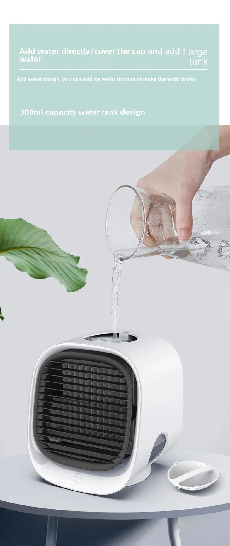 Mini Portable Air Conditioner Fan