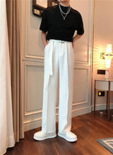 Men's Plus Size White Suit Pants – Formal Trousers
