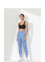 Hearuisavy Loose Quick-Dry Yoga Pants – Pleated Jogging Capris with Pockets