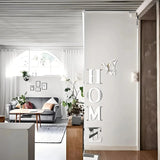 3D Home Logo Sticker