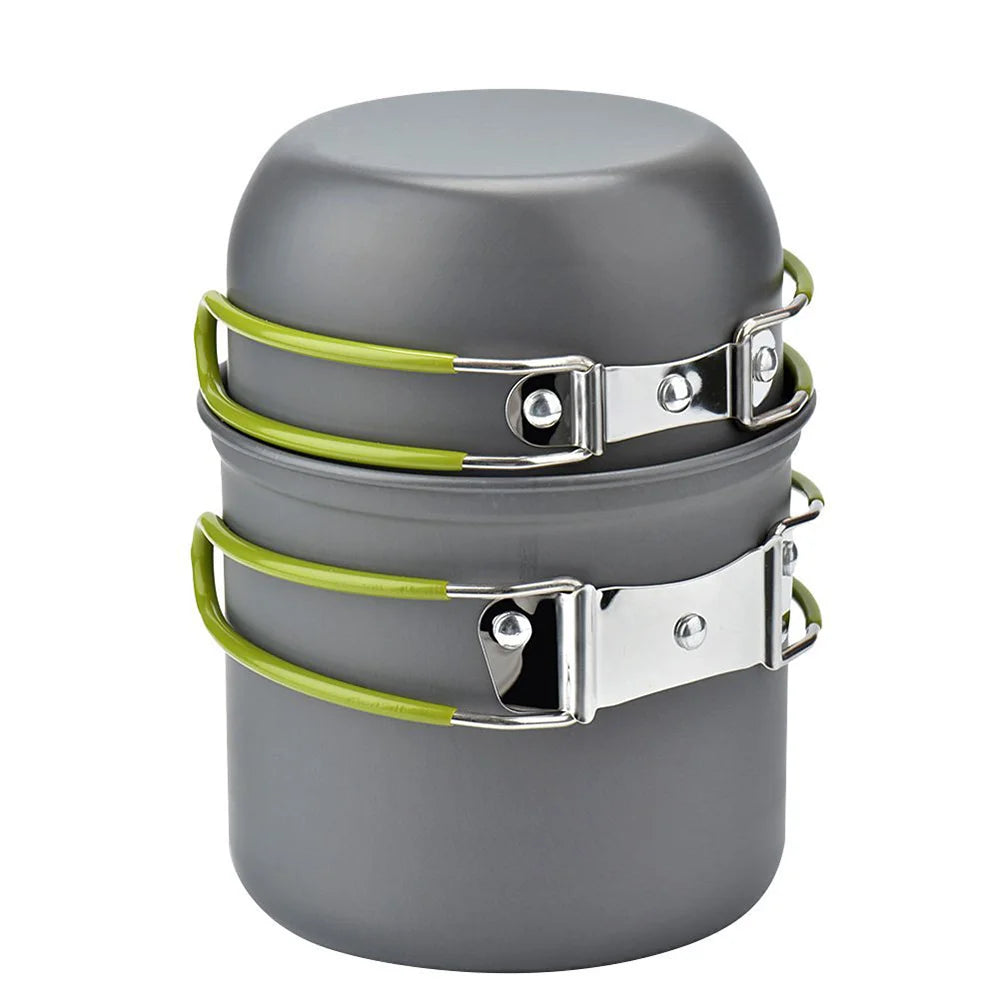 Camping Pots Cookware Set