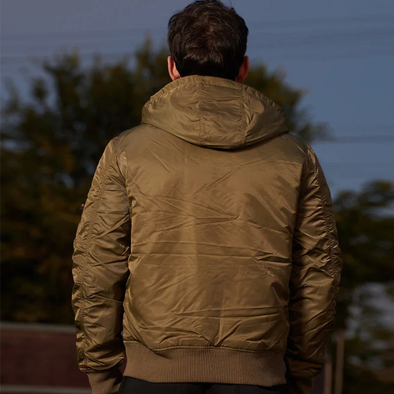 Men’s Padded Waterproof Winter Jacket