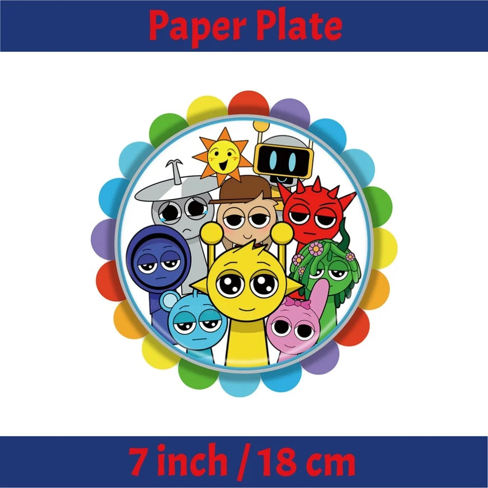 Kids Birthday Party Decoration Set