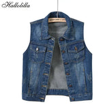 Women’s Blue Casual Denim Jacket