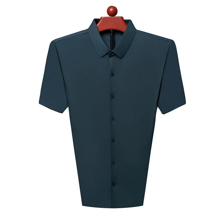 Men Stretch Short Sleeve Shirt