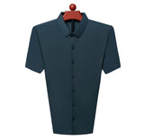 Men Stretch Short Sleeve Shirt