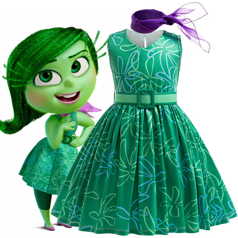Girls Princess Fancy Dress Costume