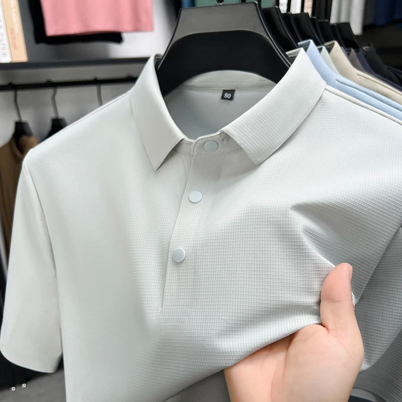 Men Premium Jacquard Polo T-Shirt