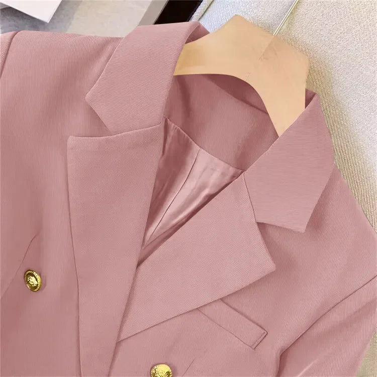 KStyle™ – Korean Slim Fit Blazer (Loose Fit, Temperament Ready, Spring/Fall Wear)