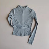 Women Quick Dry Zipper Sports Jacket