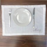 Custom Embroidered Napkins