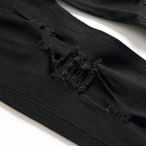 Men’s Ripped Biker Skinny Jeans