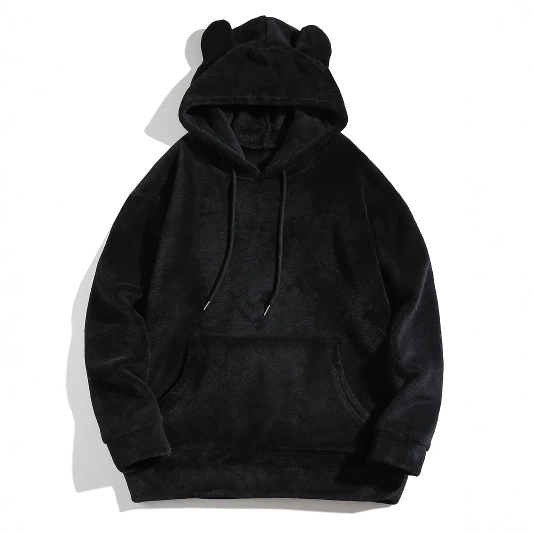 Unisex Bear Ears Warm Hoodie