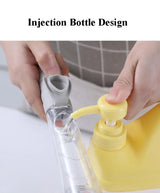 2-in-1 Kitchen Cleaning Brush with Sponge Dispenser