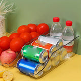 Refrigerator Can Storage Dispenser