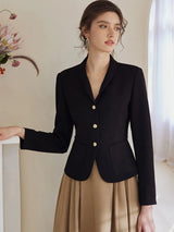 ModiCurve™ – Casual Professional Blazer (Vintage Cut, Soft Fit, All-Season Wear)