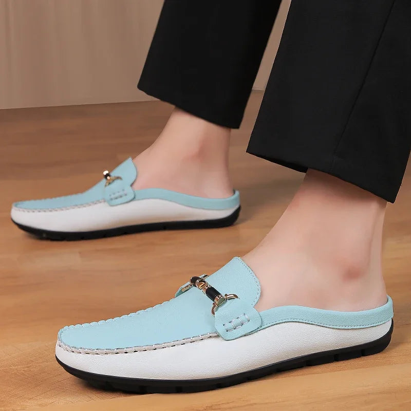 Men’s Italian Leather Mules
