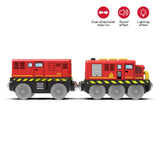 Magnetic Wooden Train Set for Kids