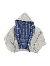 Unisex American Retro Zip Hoodie