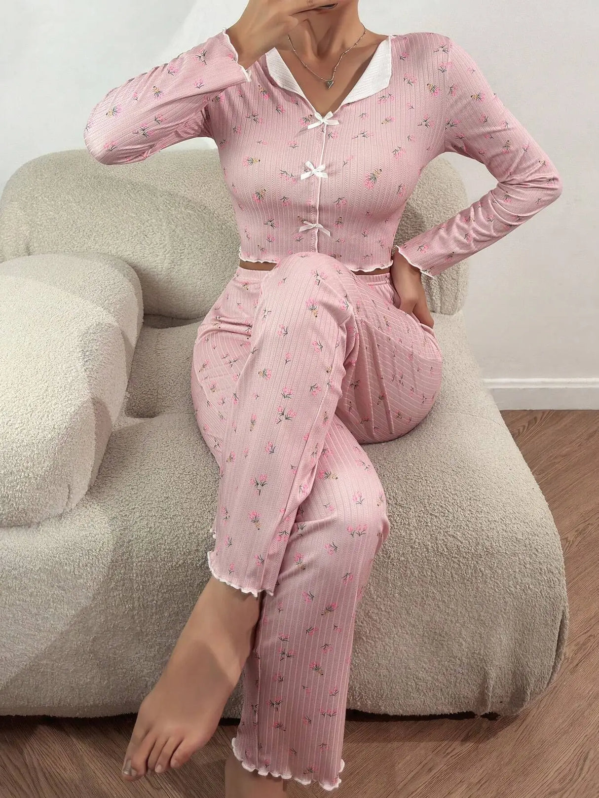 Women’s Printed Loungewear Set